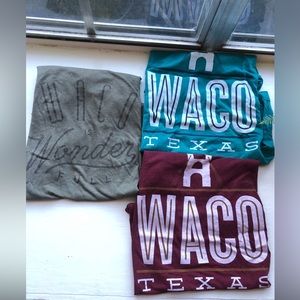 Waco, Texas Tee Shirt Bundle!